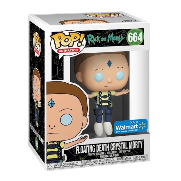 Floating Death Crystal Morty Funko Pop - Picture 12 of 12